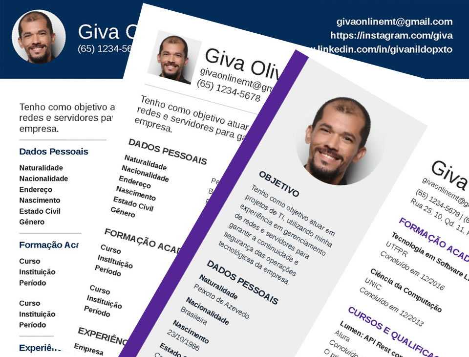 Como fazer um currículo online grátis em PDF