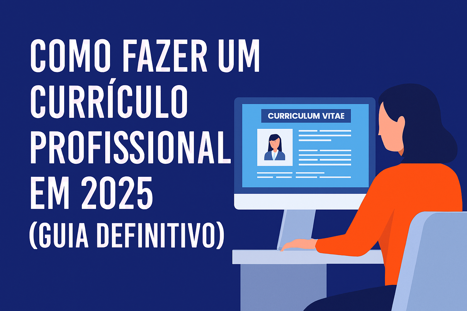 Como fazer um currículo profissional em 2025 (guia definitivo)