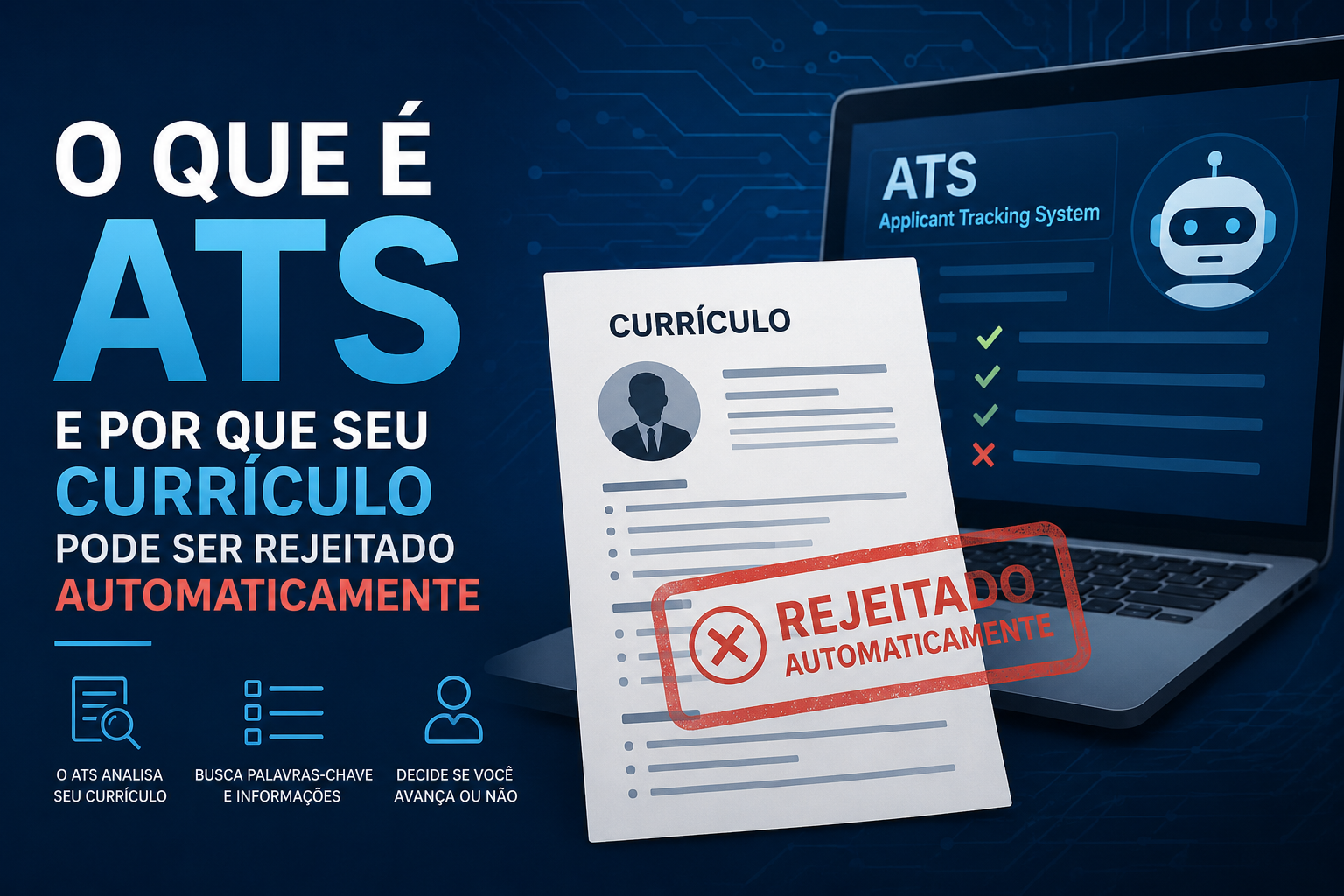O que é ATS e por que seu currículo pode ser rejeitado automaticamente
