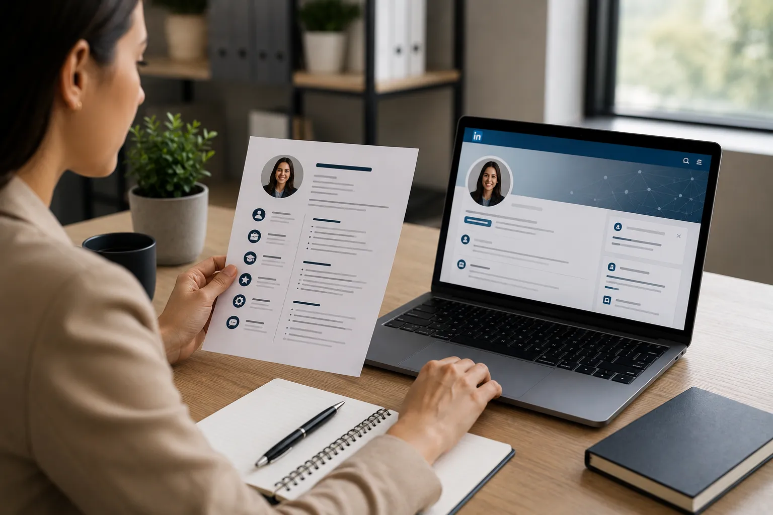 Diferença entre currículo e perfil do LinkedIn: o que cada um precisa ter