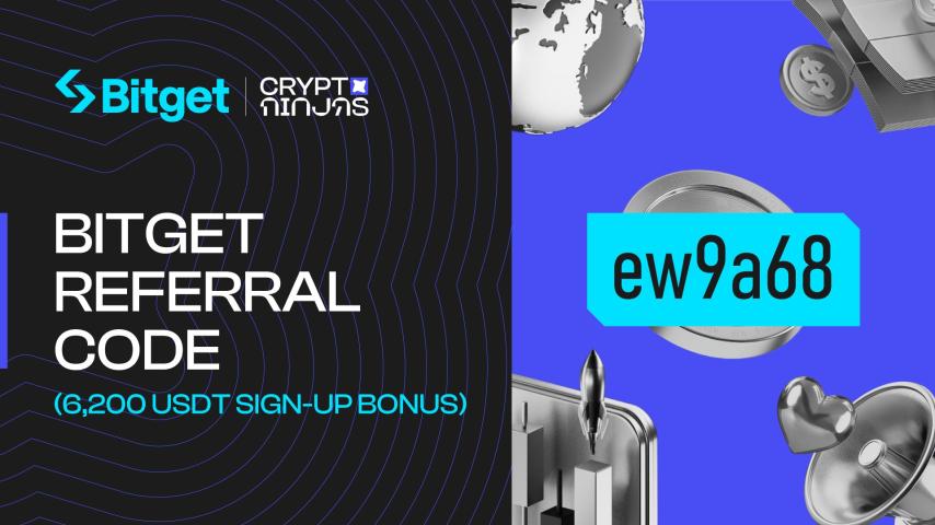 Bitget Referral Code 2025: ew9a68 (6,200 USDT Sign-up Bonus)