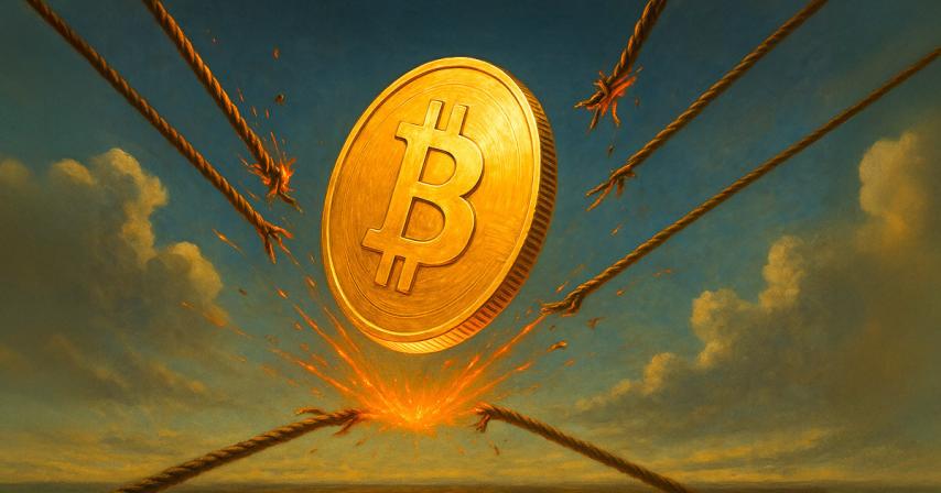 Bitcoin settles into $110k–$116k 'air gap' as market awaits fresh demand