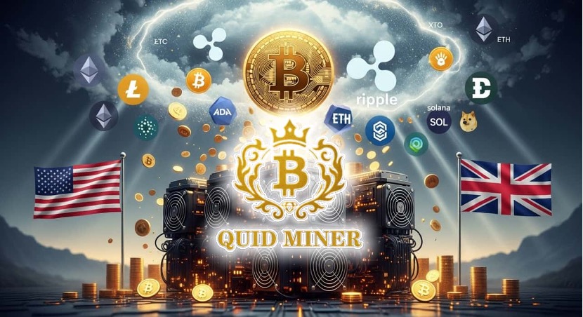 Quid Miner: UK-regulated mobile cloud mining unlocks daily passive income on ETH, XRP, and DOGE