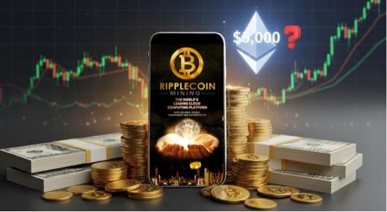 Will Ethereum Break $5K? Ripplecoin Mining Offers Easy-Entry Cloud Mining