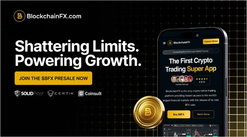 5 Best Crypto Presales to Invest in: How BlockchainFX Takes the Lead?