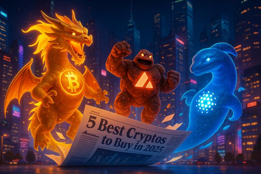 5 Best Cryptos to Buy in 2025 — Bitcoin, AVAX & Cardano Plus Hidden Gem With 18,000% ROI