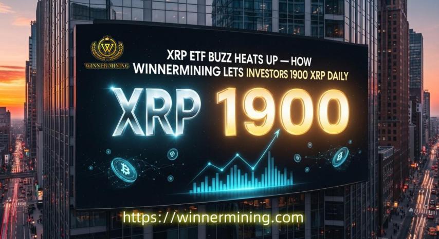XRP ETF Hot Spot: Partnering with WinnerMining to Convert Market Movements into Daily Profits of 1,900 XRP