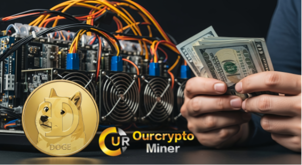 Using Dogecoin to activate mining rigs to earn $7,500 a day