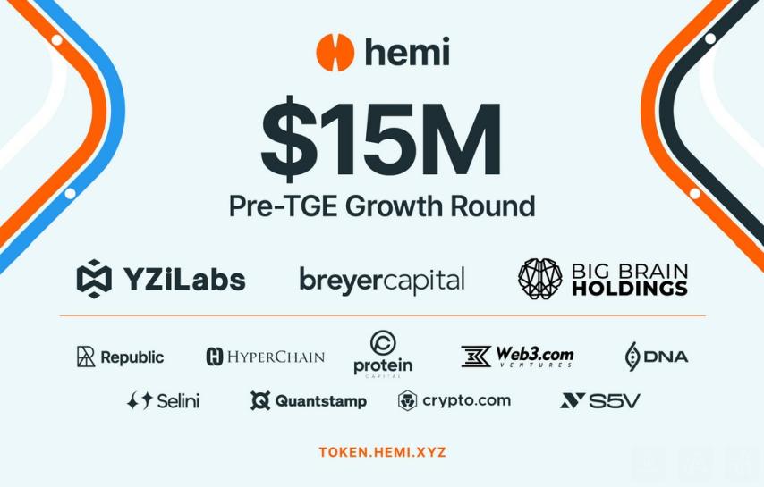 Hemi Raises $15 Million to Accelerate Bitcoin Programmability Ahead of Token Launch