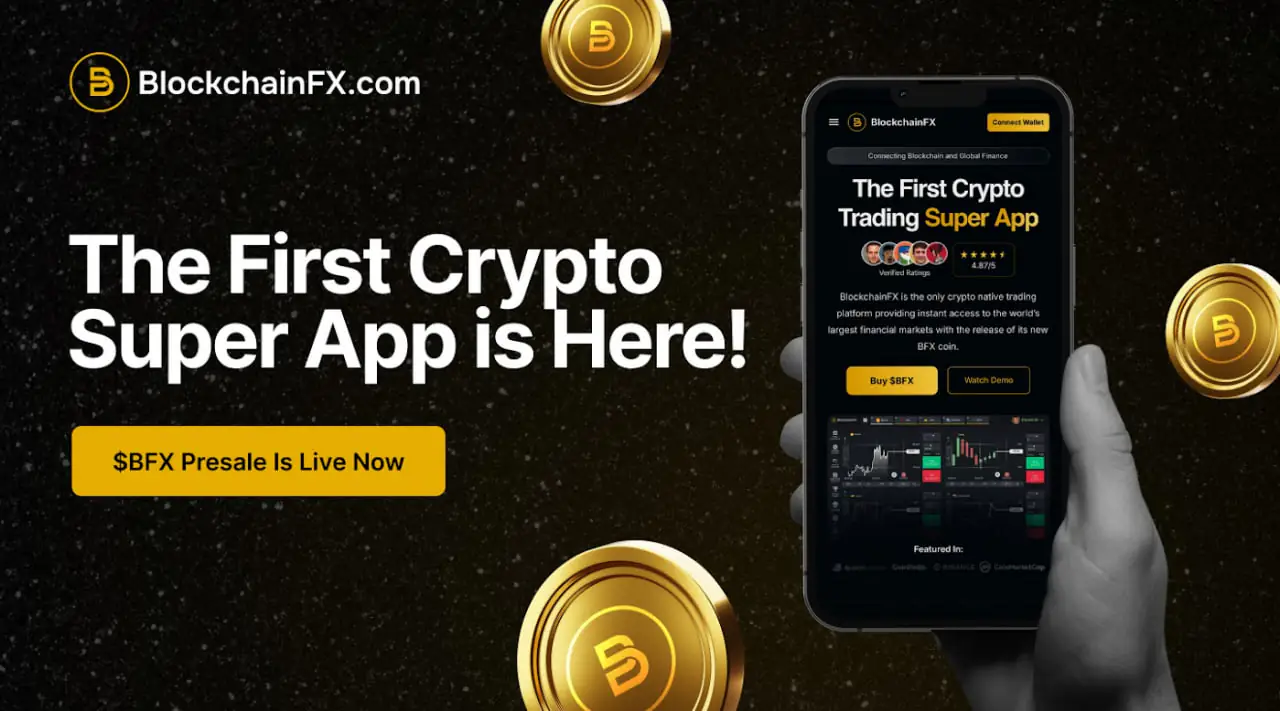 Missed Out on BNB Highs? BlockchainFX Is the Top Crypto Presale for Huge ROI in 2025