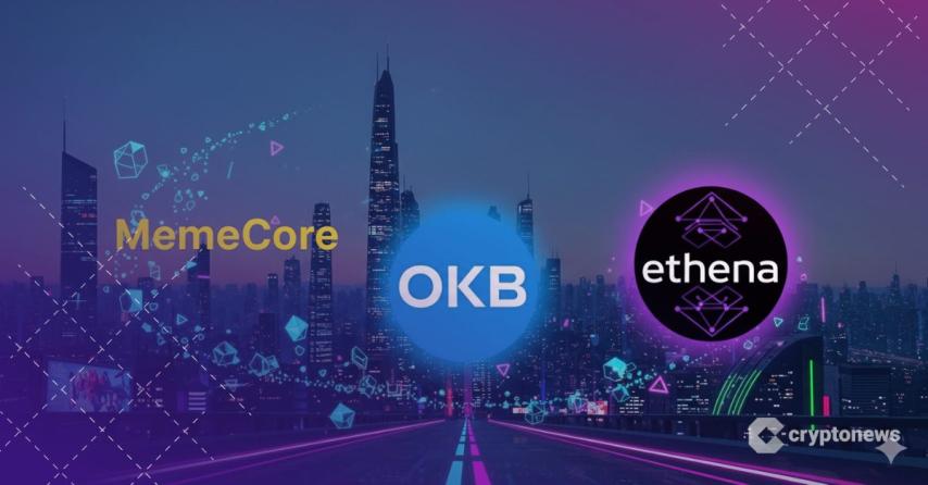 Altcoin Season: Ethena Rises on $50M; MemeCore, OKB Climb
