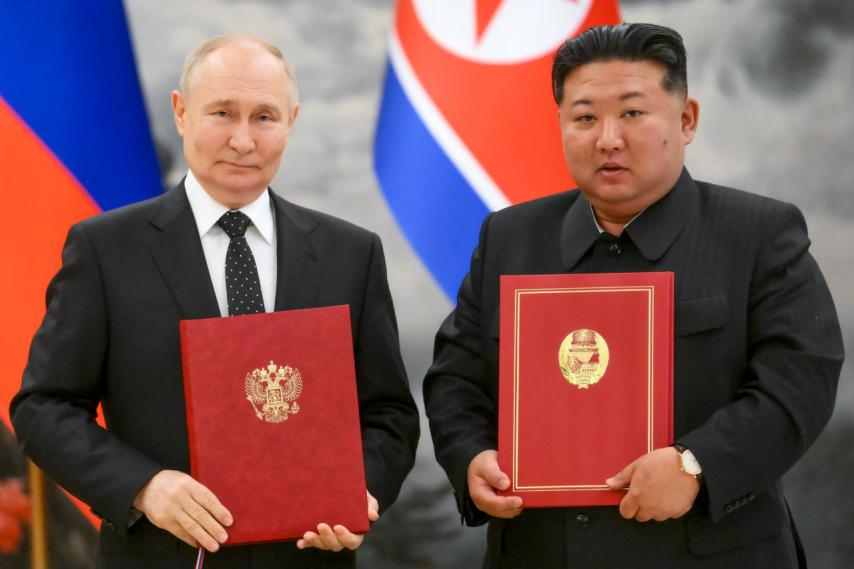 North Korea and Russia Reaffirm Mutual Defense Pact