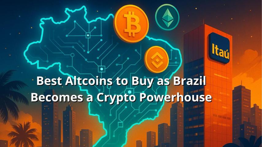 Best Altcoins to Watch as Brazil Quietly Becomes a Crypto Powerhouse