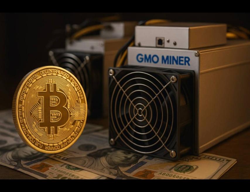 BTC's surge doesn't wait! GMO Miner helps you share in the Bitcoin boom.