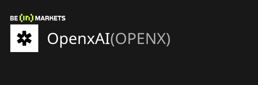 OpenxAI (OPENX) Price, MarketCap, Charts and Fundamentals Info - BeInCrypto
