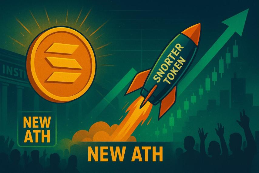 Institutional Adoption Driving Solana to a New ATH, as Snorter Token Soars