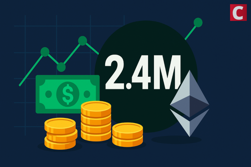 BitMine Now Holds 2.4M ETH, $11.4B in Crypto and Cash
