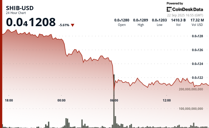 SHIB Price Prediction: Tanks 5%, SHIB-DOGE Bounces From Record Lows