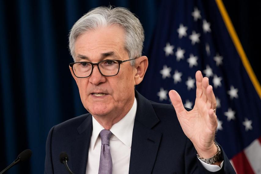 Fed Chair Jerome Powell Delivers His Speech - Crypto on Edge