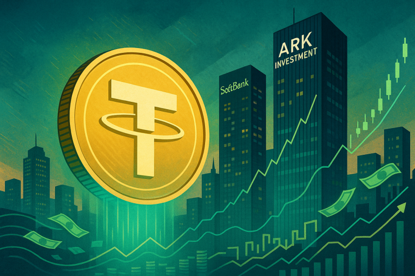 SoftBank and Ark consider backing Tether in funding round: report - CoinJournal