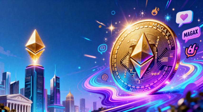 Ethereum Holds Strong Above $4K as MAGAX Presale Captures Retail Buzz