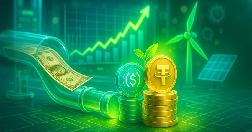 Where did all the boring dollars go? How synthetics are turning stablecoins into green, lean, yield machines