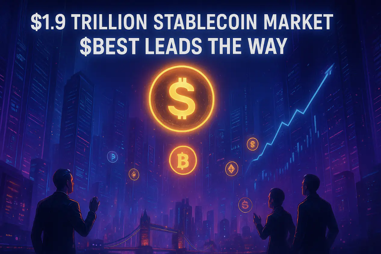 Citi Report Predicts $1.9 Trillion Stablecoin Market: Here’s Why Traders Bet Everything on $BEST