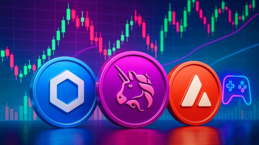 Uptober fuels DeFi craze: Chainlink, Uniswap & AVAX tokens soar and XYZVerse adds gaming twist - NullTX