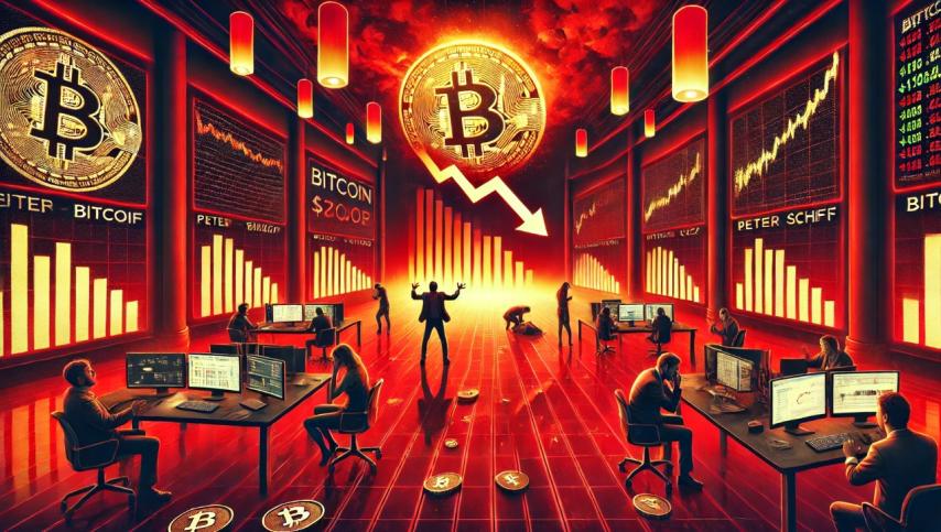 Bitcoin Price Slips Below $108,000: Peter Schiff Anticipates ‘Brutal’ Bear Market, CZ Responds