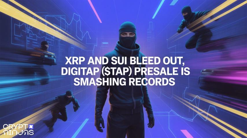 XRP and SUI Bleed Out, Digitap ($TAP) Presale is Smashing Records