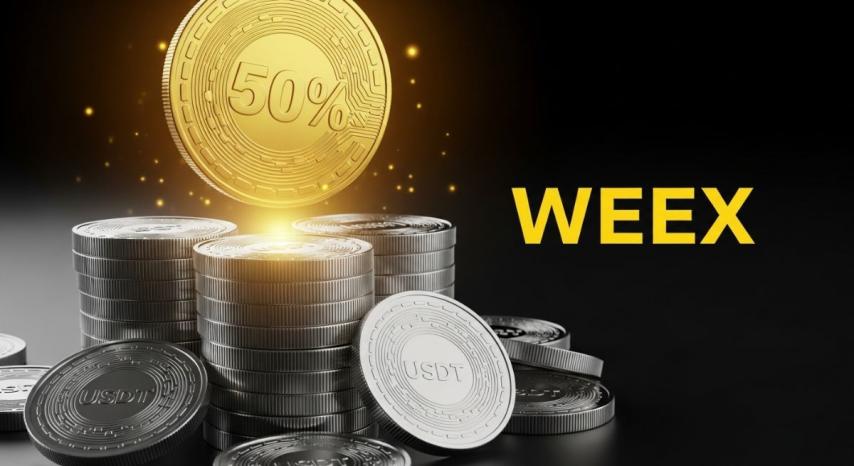 จัดหนัก! Weex แจกโบนัส 50% เงินฝากครั้งแรก 100 USDT