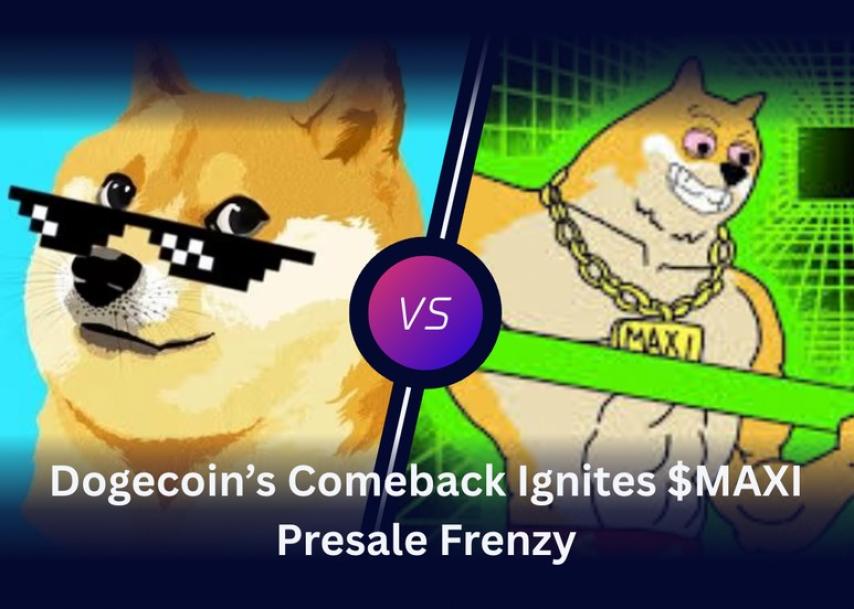 Dogecoin Revival Sparks Meme Craze — MaxiDoge Emerges as the Speculative Presale to Watch