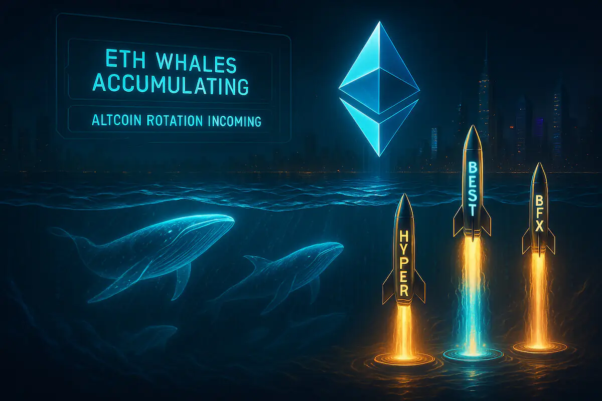Ethereum Whales Are Accumulating: 3 Best Altcoins to Watch Before the Next Rally