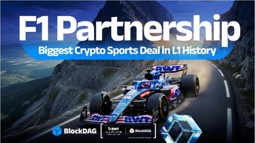 Injective & Kaspa Market Trends Contrast While BlockDAG’s Partnership with the BWT Alpine Formula 1® Team Drives Global Visibility