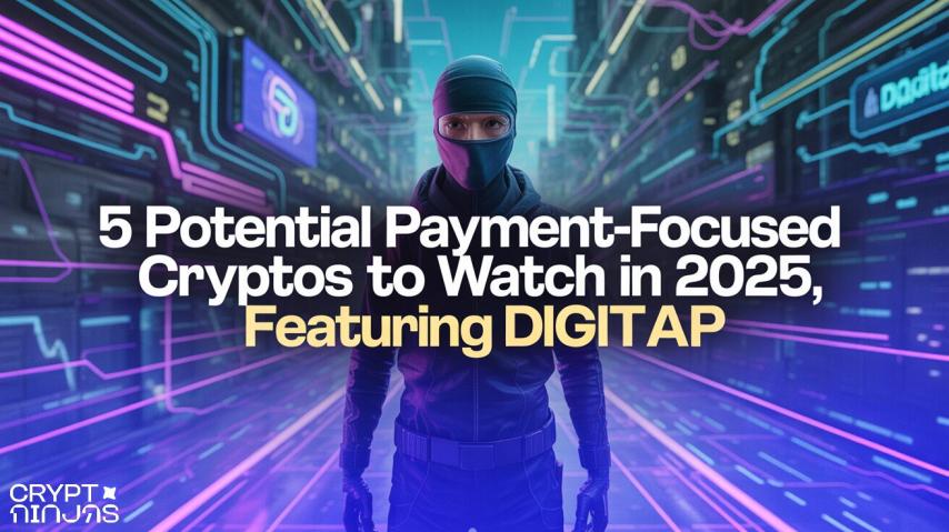 5 Potential Payment-Focused Cryptos to Watch in 2025, Featuring Digitap