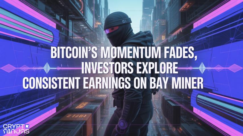 Bitcoin’s Momentum Fades, Investors Explore Consistent Earnings on BAY Miner