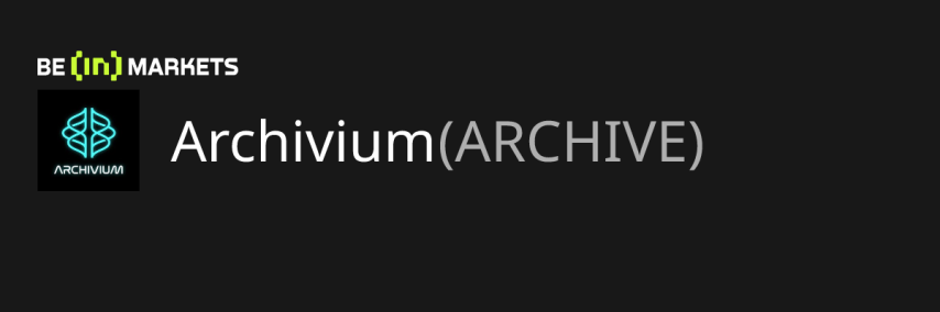Archivium (ARCHIVE) Price, MarketCap, Charts and Fundamentals Info - BeInCrypto