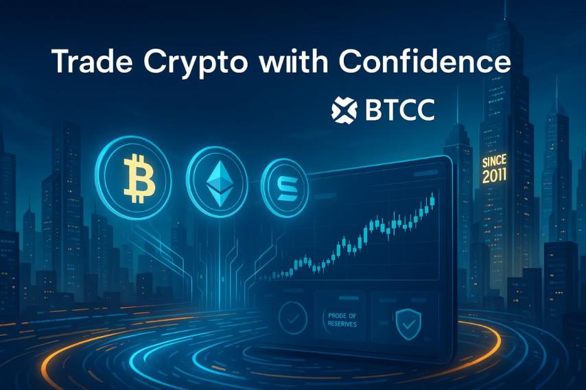 Trade Crypto with Confidence on BTCC – Proven and Reliable Crypto Exchange Since 2011