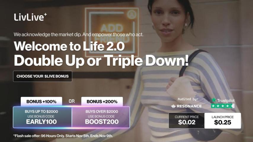 Why LivLive ($LIVE) Is the Top Crypto Presale Everyone's Watching as SHIB Holds and DOT Drops