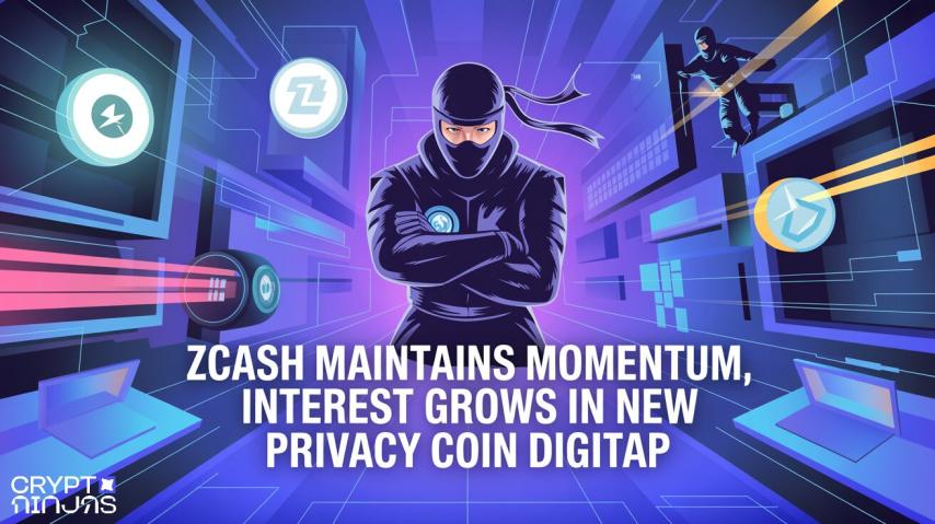 Zcash Maintains Momentum, Interest Grows in New Privacy Coin Digitap