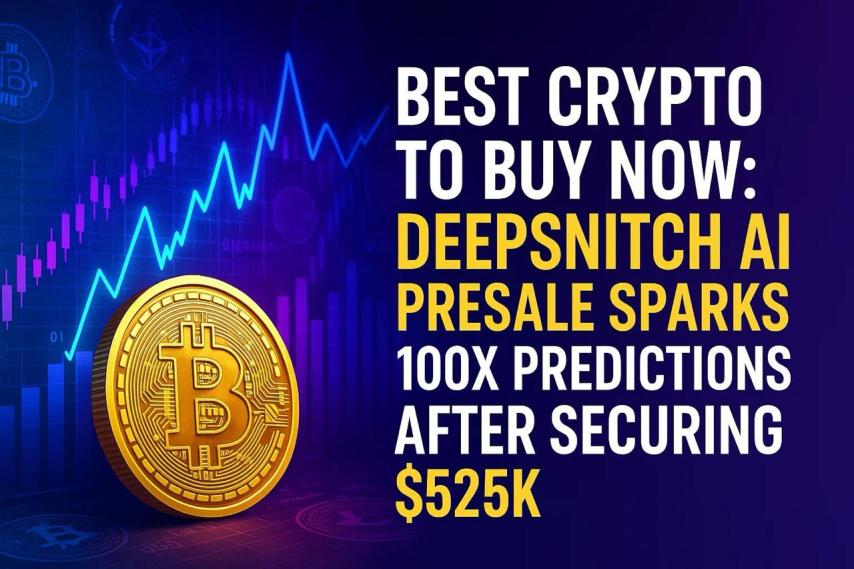 Best Crypto To Buy Now: ETF Approvals Expected to Resume While DeepSnitch AI Presale Sparks 100x Predictions After Securing $525K