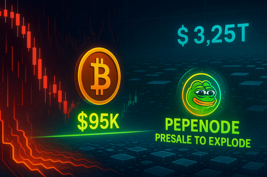 Why Is Crypto Crashing? BTC Stalls as PEPENODE Presale Builds Up for 2026 Rebound