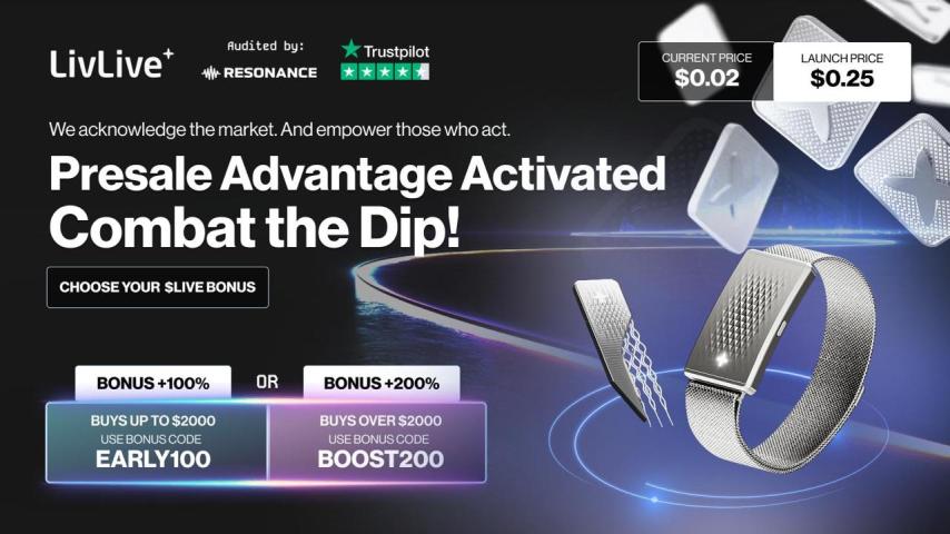 LivLive ($LIVE) Breaks Into Top 2025 Crypto Picks After Raising $2.1M While Nexchain (NEX) and Unstaked ($UNSD) Report Strong Stage Activity