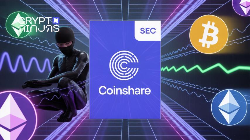 CoinShares Abruptly Pulls Multiple SEC ETF Filings as Firm Shifts Strategy Ahead of $1.2B Nasdaq Listing