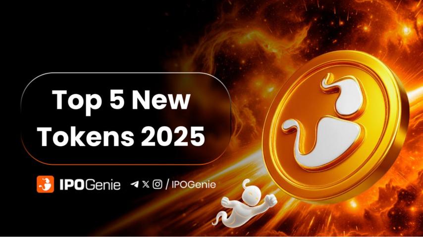 Top 5 New Tokens for 2025 – IPO Genie ($IPO) Shines Brightest