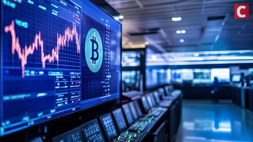 Korea's Woori Bank Displaying Bitcoin Price in Its Trading Room