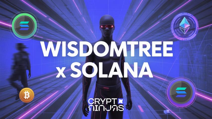 WisdomTree Moves $140B Into On-Chain Future as Solana Becomes Hub for Verifiable Cashflow Assets