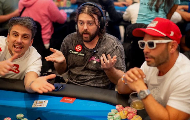 James Caputo在爭議性的WSOP Paradise Super Main Event中意外棄牌