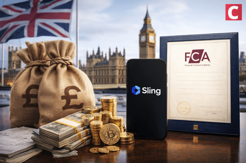 Crypto Payments App Sling Money Bags UK FCA License - Coinspeaker