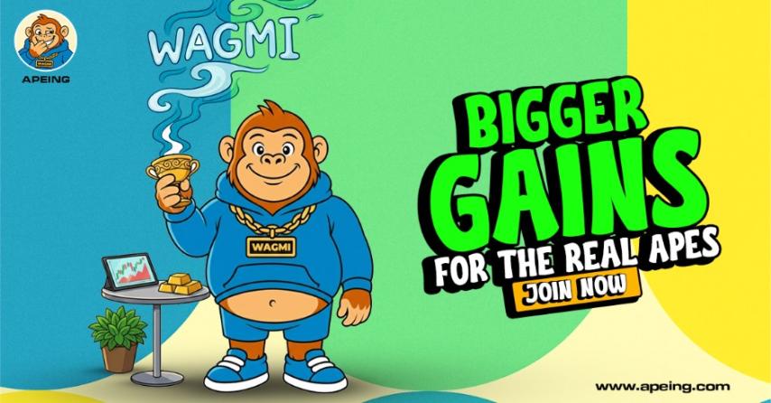 Late to the Fartcoin Party? Apeing Eyes the Next Crypto to Hit $1